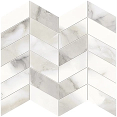 Provenza Unique Marble Mosaico Arrows Calacatta Regale Silktech 30x30 / Провенца Унике Марбл Мосаико Агровс
 Калакатта Регале
 Силктех
 30x30 